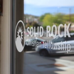 Solid Rock Front Door